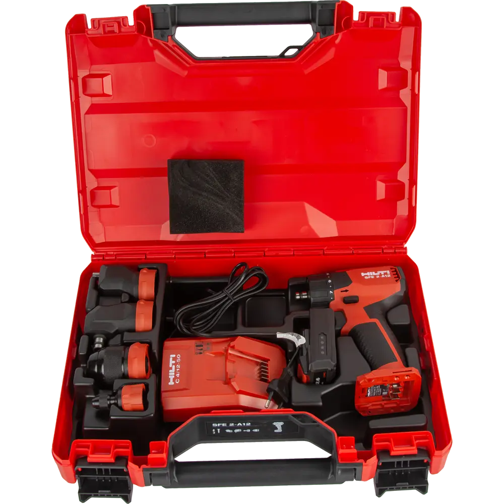 Дрель-шуруповерт аккумуляторная бесщеточная Hilti SFE 2 A-12, 12 В Li-ion 1x2.6 Ач 88267268 STLM-2041500  - Вид №8