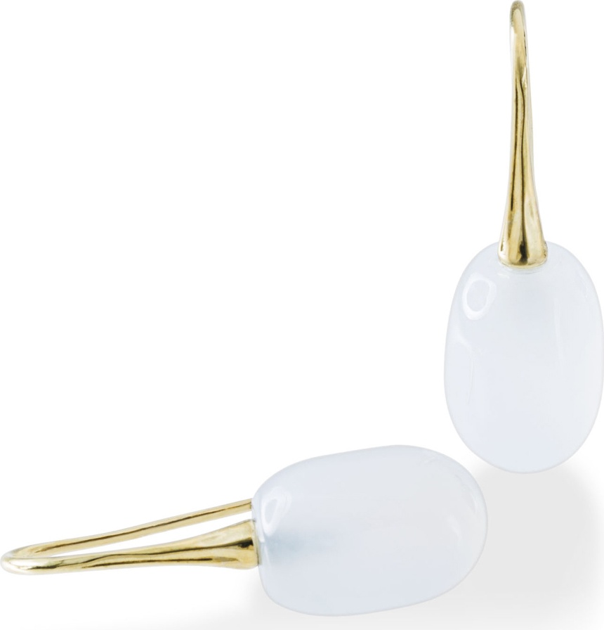 10593845 Michael Aram Серьги "Оливковая ветвь" (желтое золото,750пр) Золото 