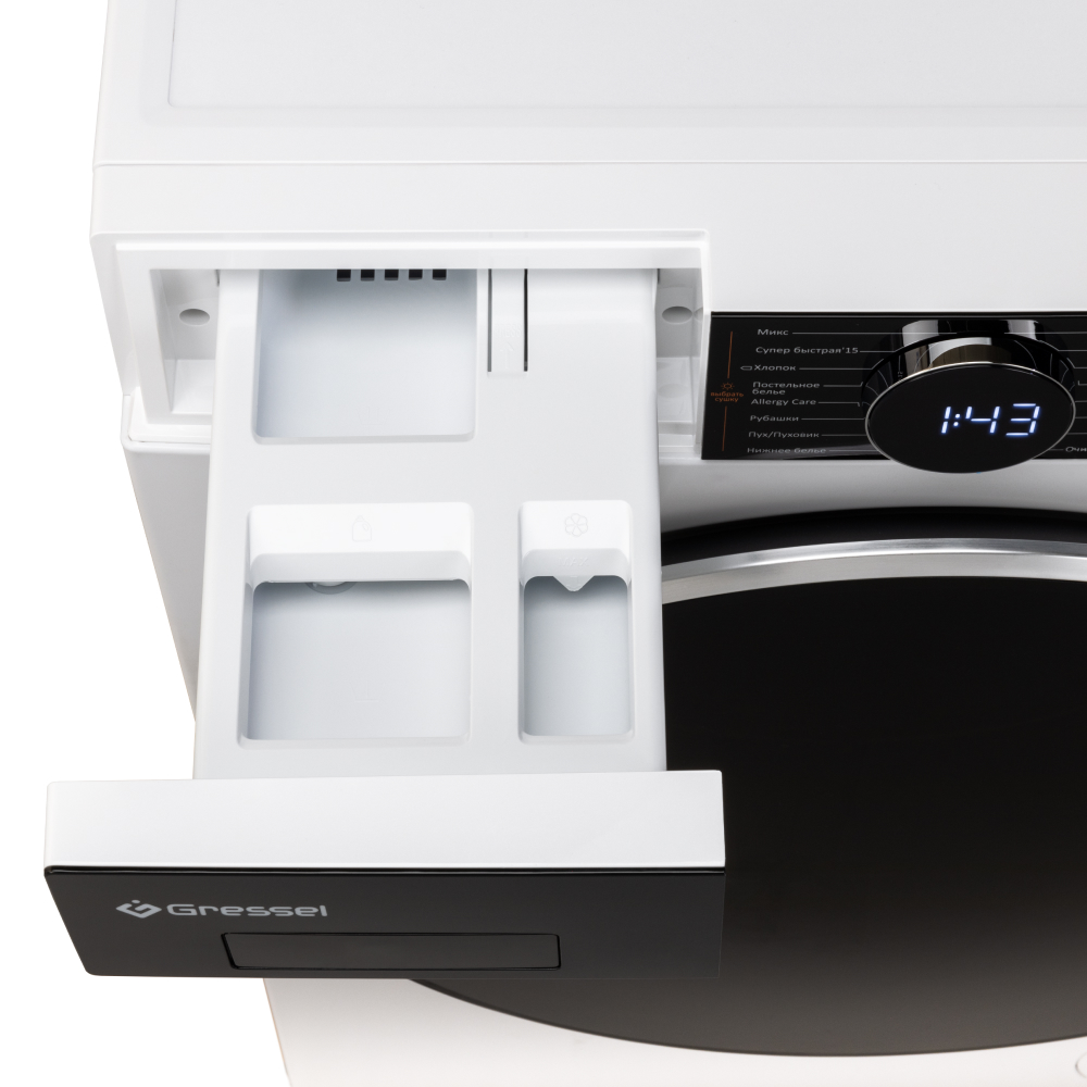 9280766 Стирально-сушильная машина Gressel UWS601 белый STDN-0118724 - Вид №9