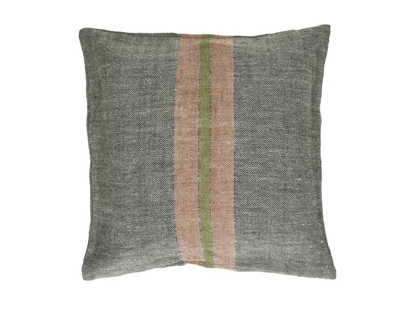 Квадратная льняная подушка POMAX Бунелло ARCH-00053973