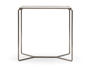 Стальной квадратный журнальный столик