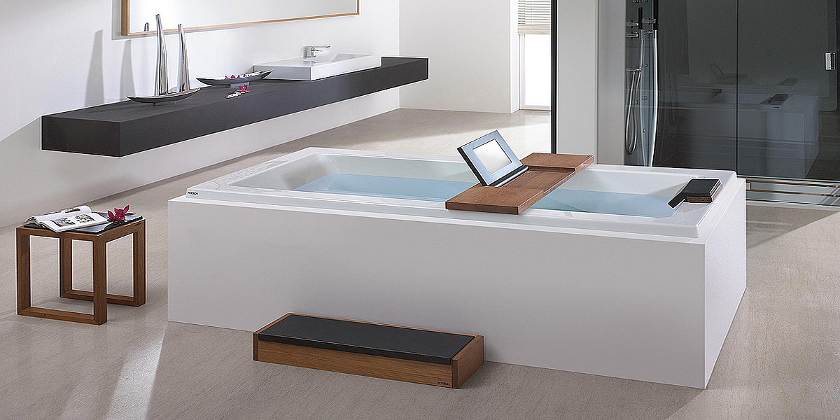 Ванна встраиваемая SCELTA 180х80 см с аэромассажем Deluxe HOESCH 3669 - Вид №2