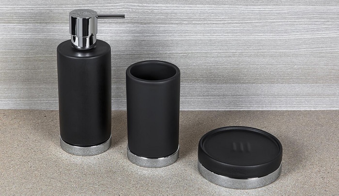 B9324-CNO Дозатор для жидкого мыла настольный (чёрная керамика) COLOMBO NORDIC Colombo Design - Вид №1
