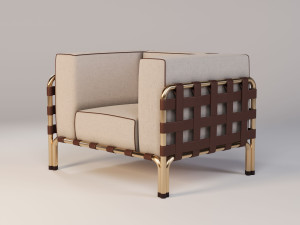 Тканевое садовое кресло