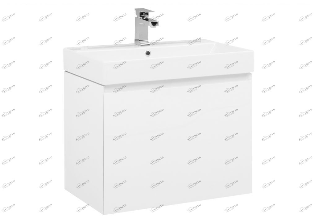 Тумба с раковиной Aquanet Йорк 70 белый 0020209300198207