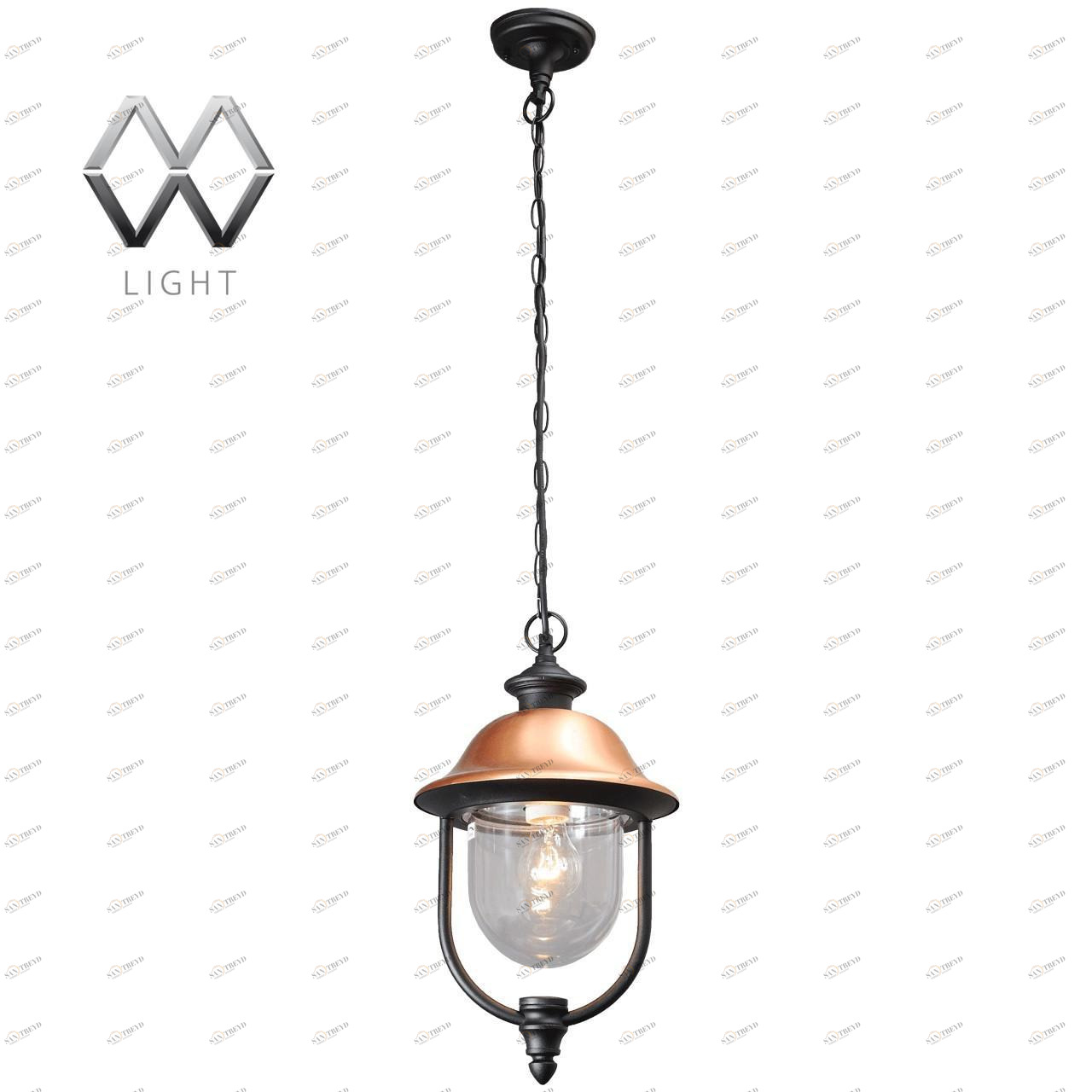 Уличный подвесной светильник De Markt Дубай 805010401 DE MARKT ДУБАЙ 272959 Черный 