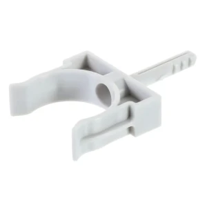 ЭКОПЛАСТ Держатель для труб с дюбелем 32 мм — надежное крепление для монтажа 10057094