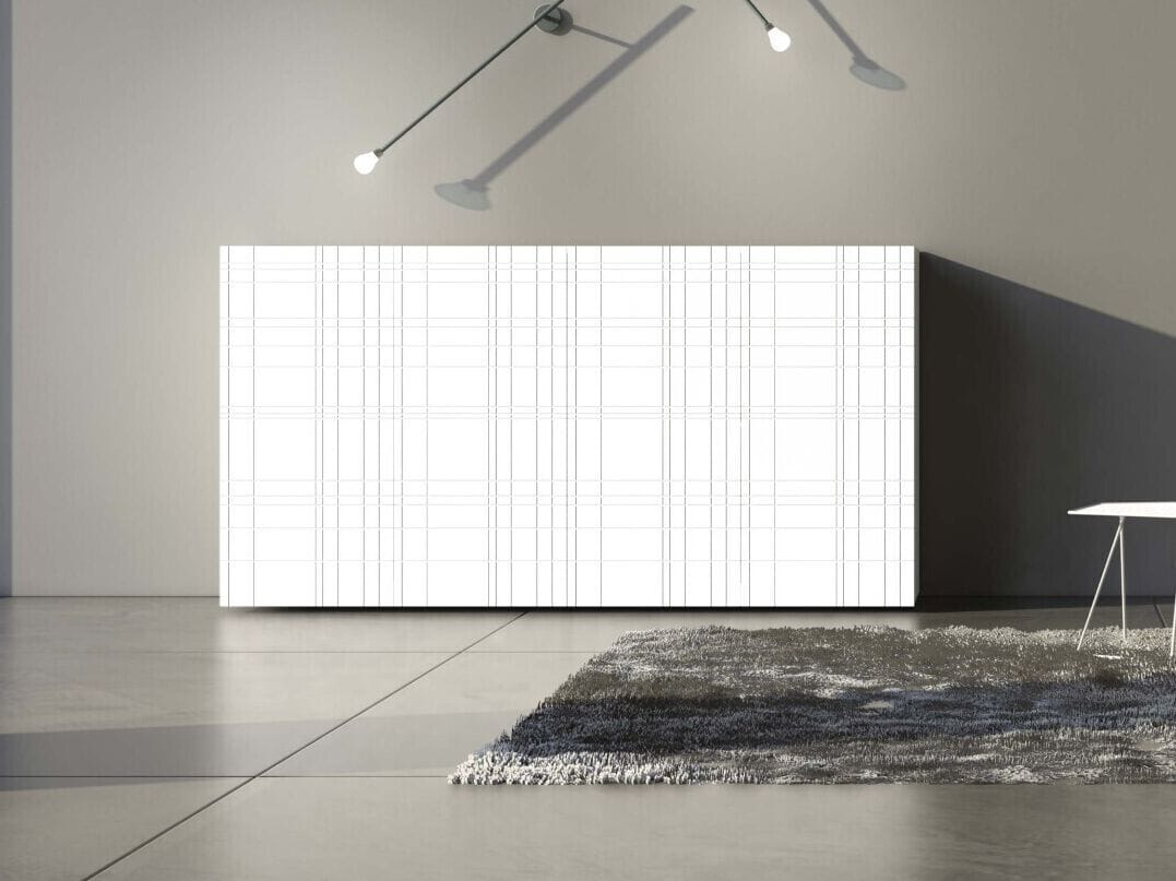 Деревянный шкаф с распашными дверями Voltan гравировка ARCH-00018288