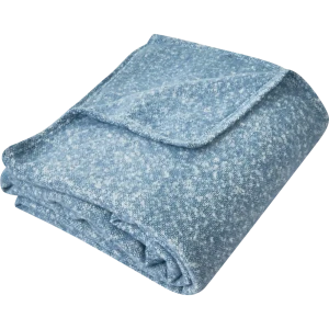 Плед Yesenia 150x200 см махровая ткань цвет синий 87901834 STLM-2191189