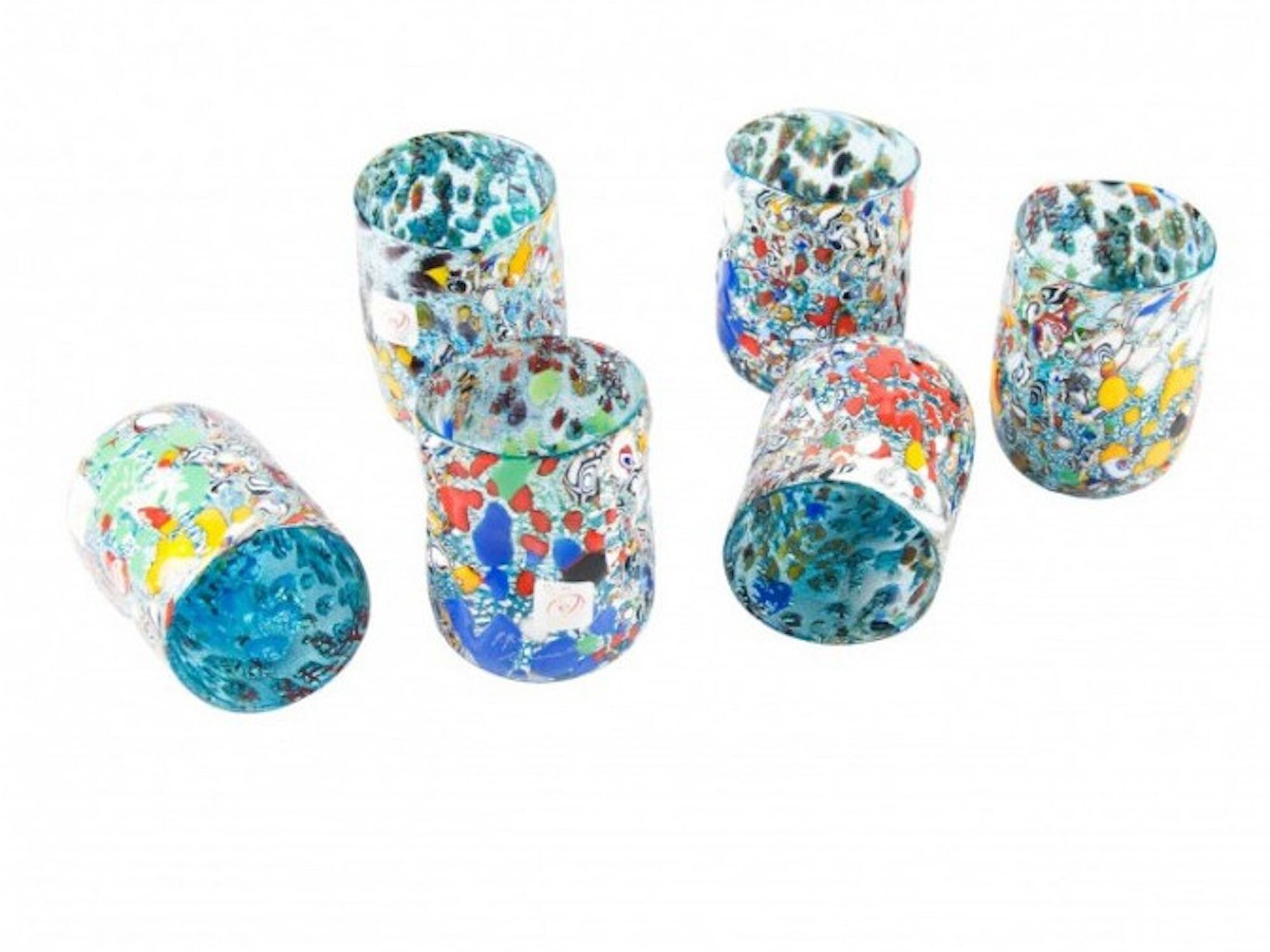 Набор из шести стаканов из муранского стекла ручной работы YourMurano готы ARCH-00141231