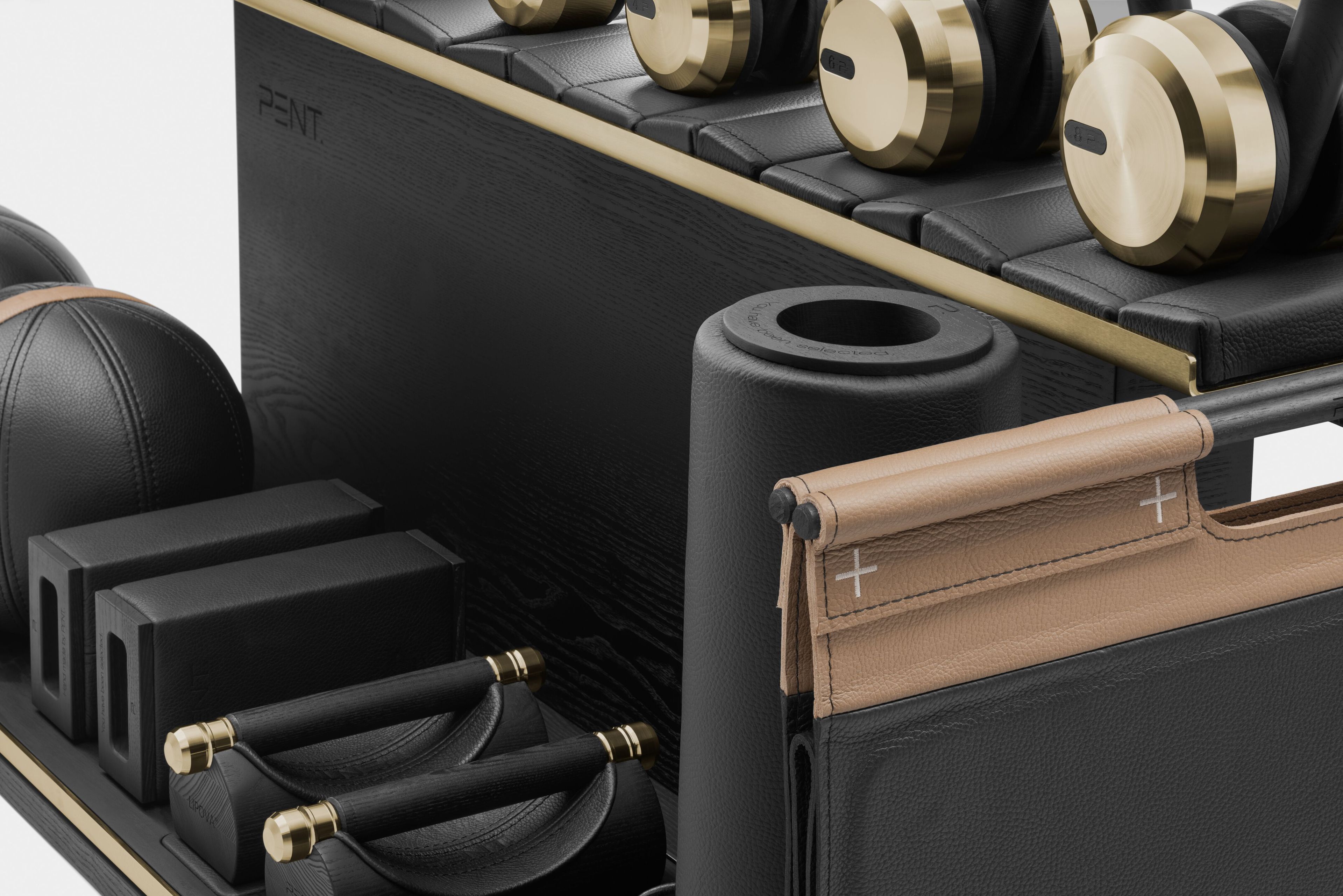 Оборудование для фитнеса из нержавеющей стали и дерева PENT ANA COMBO ARCH-00105027 - Вид №2