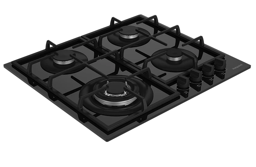 9279935 Газовая варочная поверхность Hotpoint HG 62FA/BK STDN-0058077 - Вид №2