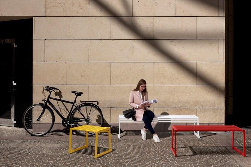 Urbantime Скамья металлическая без спинки Cortina.026 sun-id-1373620 - Вид №1