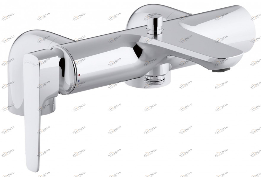 E72320-CP Смеситель для ванны/душа, устанавливаемый на деку Jacobdelafon ALEO+ Santreyd