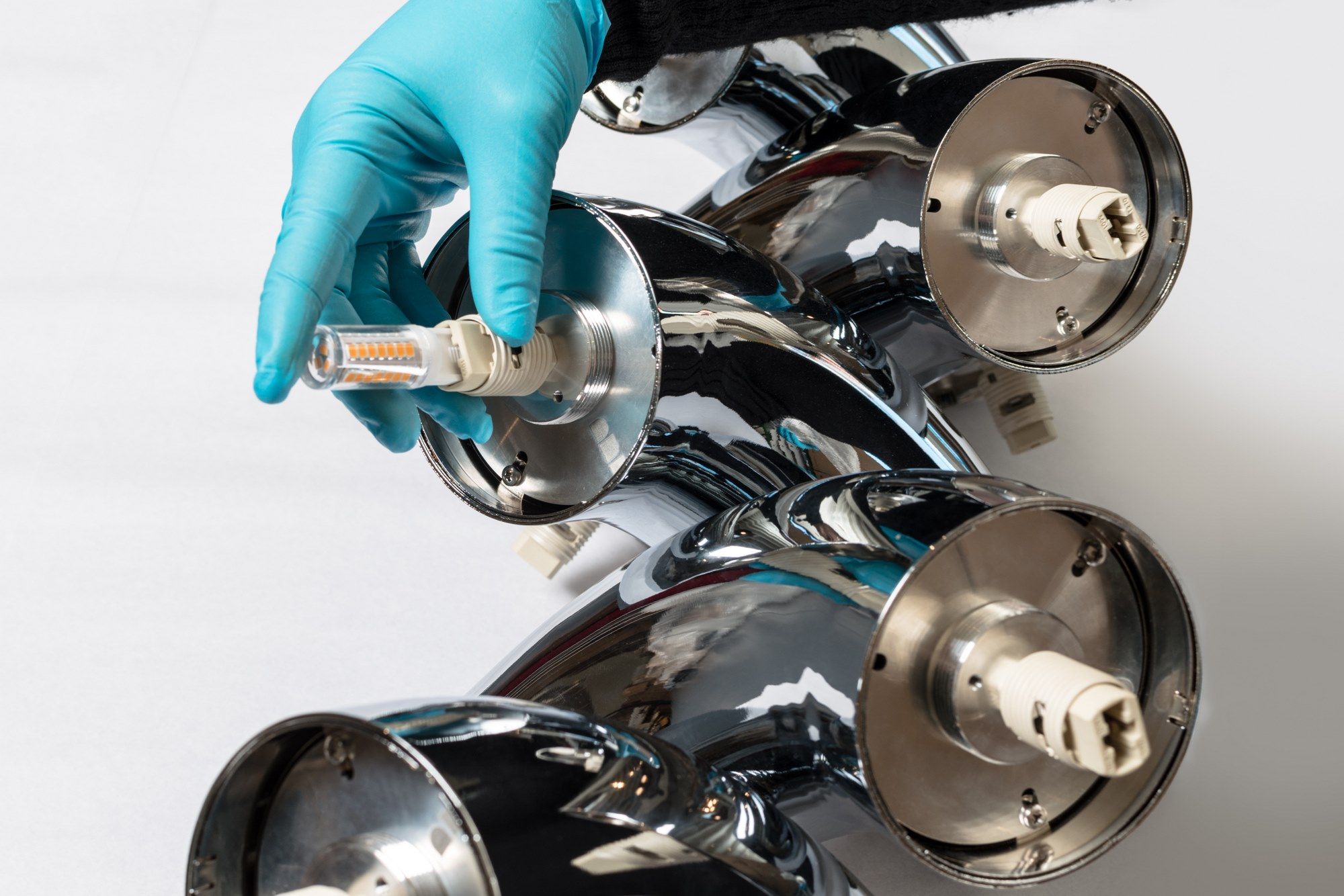 Подвесной светильник из стали и стекла A-N-D Vine ARCH-00146790 - Вид №13