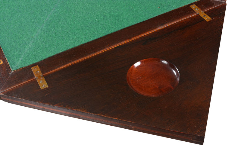 SOR27448 Эдвардианский карточный стол ijlbrown  - Вид №6