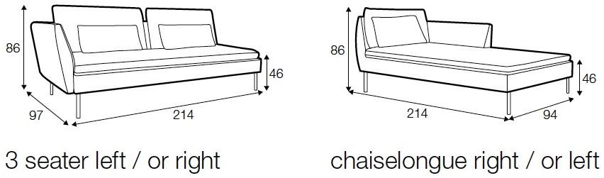 Sits Угловой диван-кровать из ткани Day&night sun-id-1346981 - Вид №4