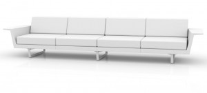 001322 Диван Vondom Flat