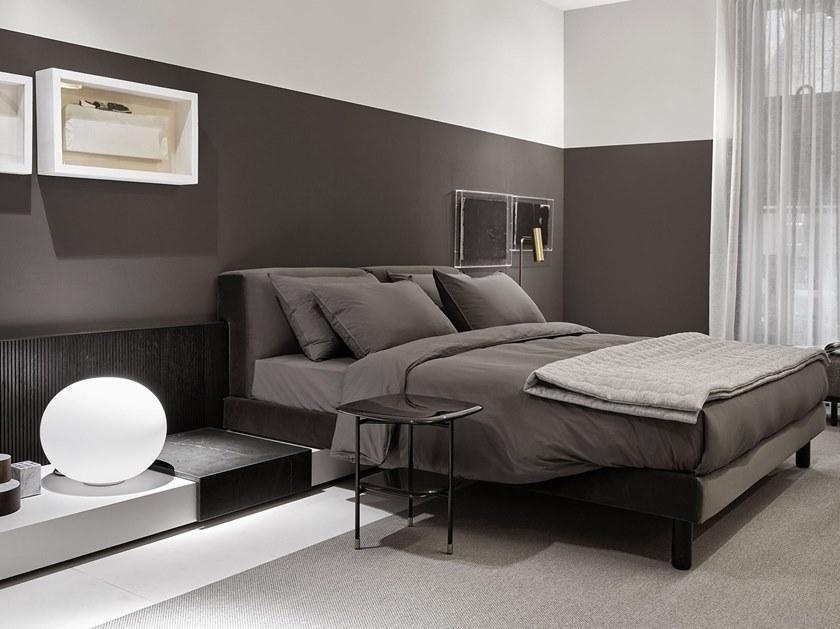 Meridiani Мягкая модульная текстильная кровать с задним сиденьем Cliff sun-id-1362068 - Вид №1