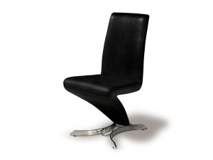 098739 Стул стальной черный Schuller Boston