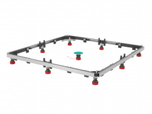 150183 MEPA  Подставки для душевых поддонов Монтажная рамка SF прямоугольная 100/100 Акрил