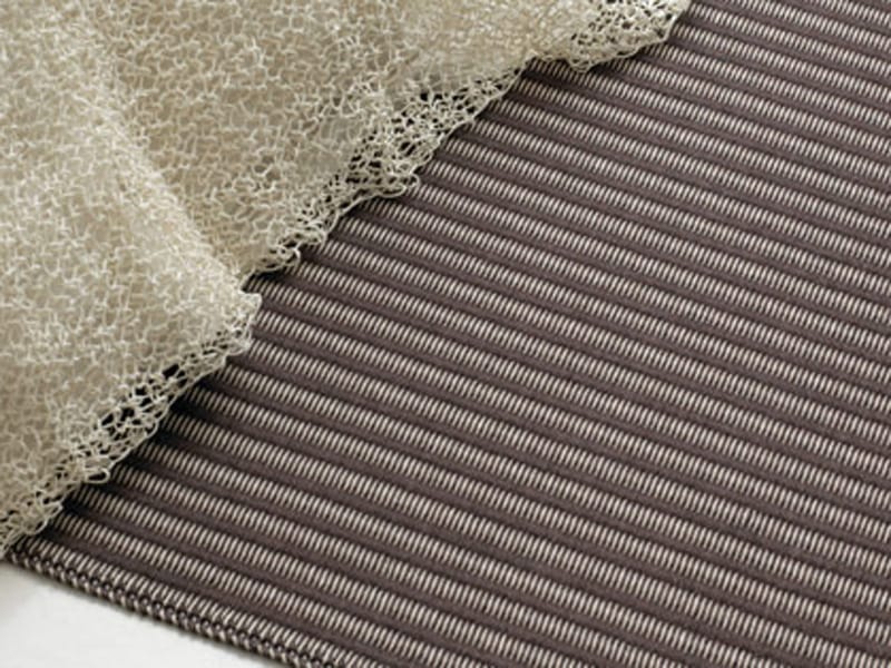 Полосатый прямоугольный ковер ручной работы Woodnotes RAILWAY ARCH-00023432 - Вид №1