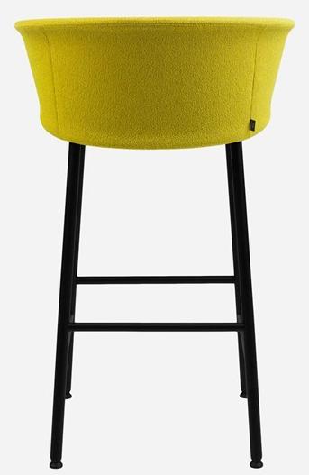 Hem Стул с обивкой из стали с порошковым покрытием, со спинкой Kendo sun-id-1399364 - Вид №3