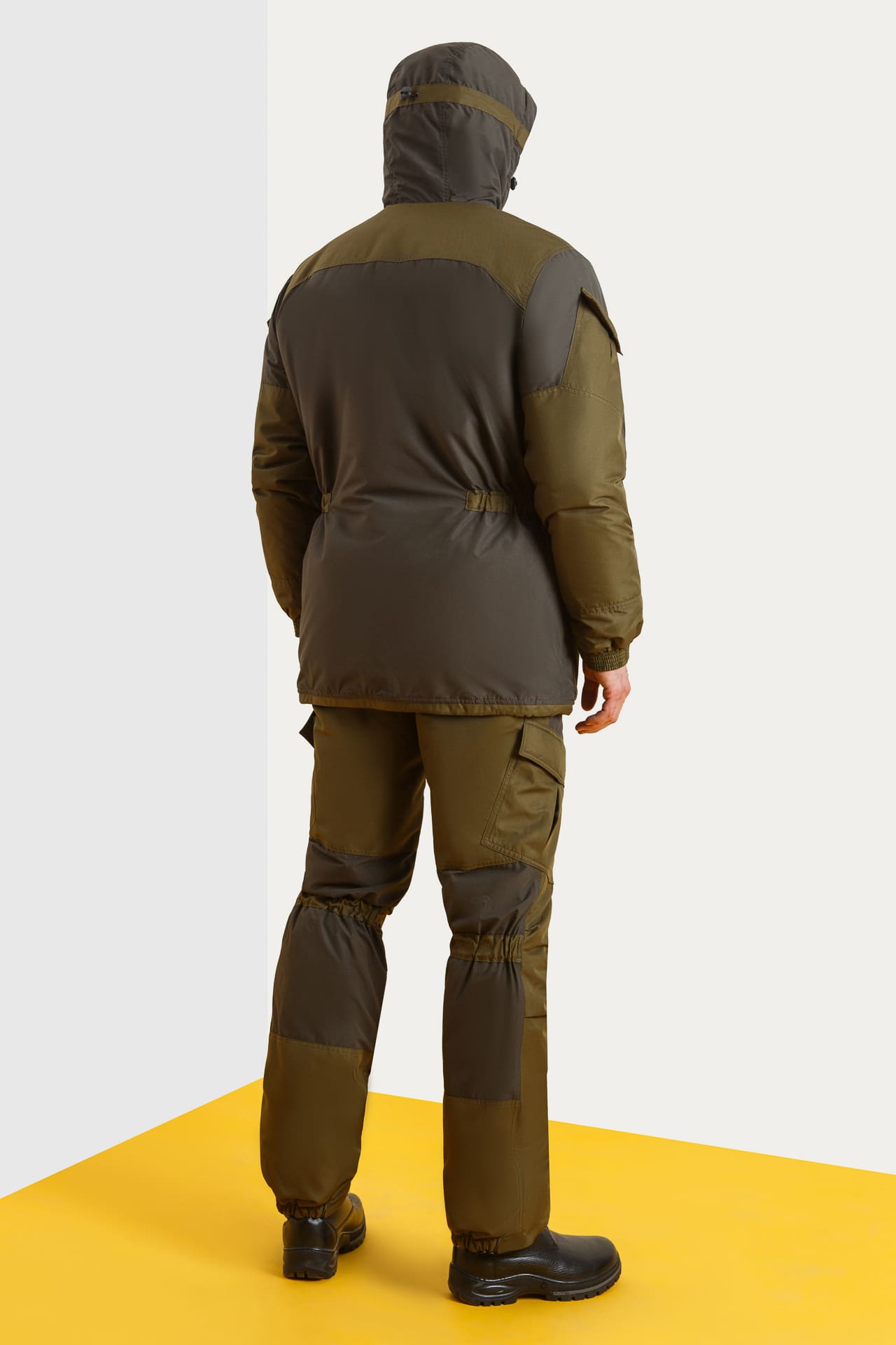 63942 Костюм  зимний хаки West Fishing  Зимняя спецодежда Santreyd  - Вид №13