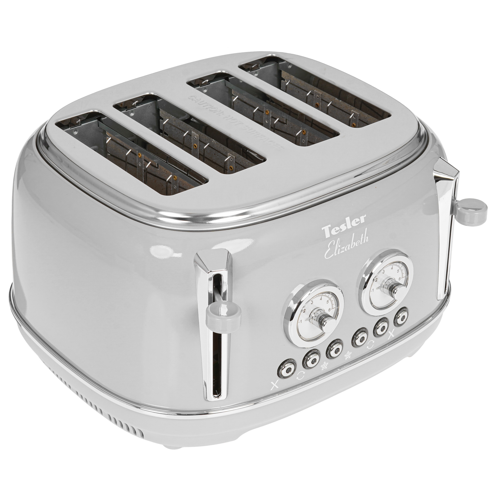 9057397 Тостер TESLER TT-445 серый STDN-0139174