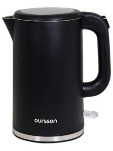 5360467 Электрочайник Oursson EK1731W/BL черный