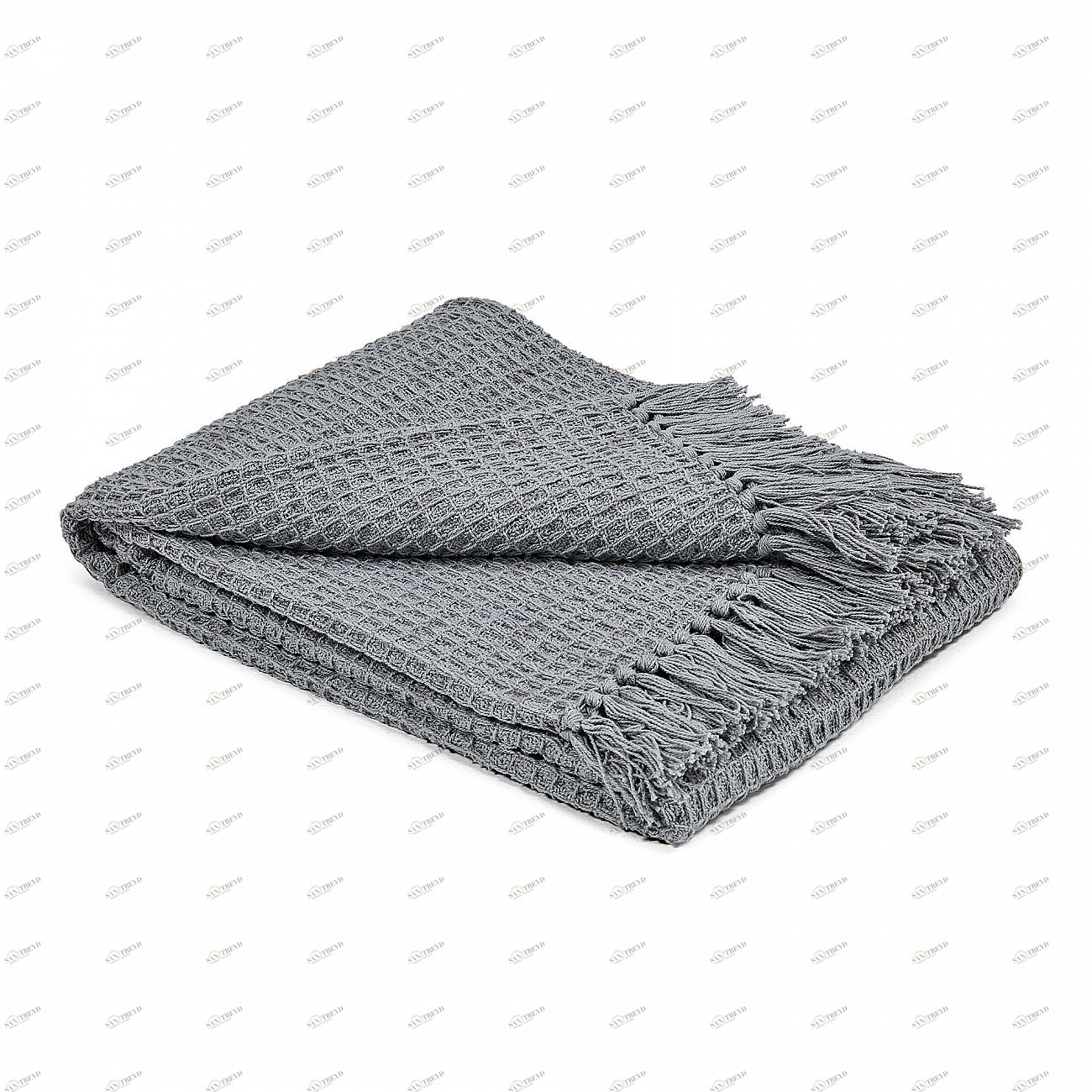 Плед Shallow 130x170 серый от La Forma LA FORMA SHALLOW, ОДНОТОННЫЕ 298812 Серый 