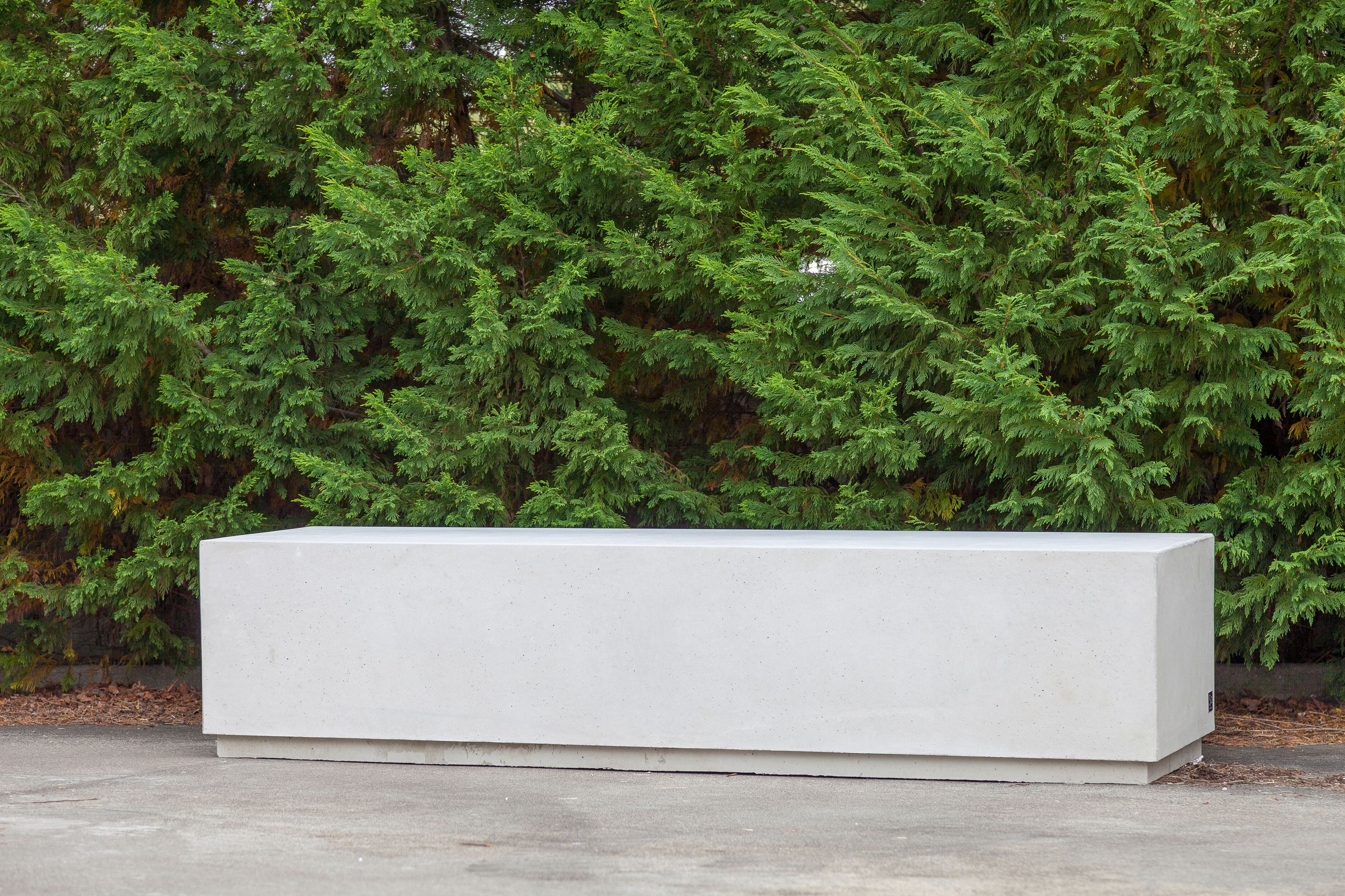 Модульная бетонная скамья без спинки SIT Box to Box ARCH-00051490 - Вид №3