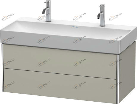 XS416306060 XSquare Тумбочка подвесная Серо-коричневый шелковисто-матовый лак Duravit