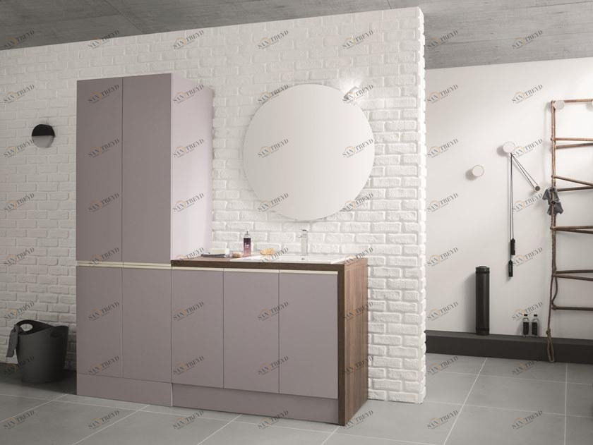 ARBLU Постирочный шкаф с раковиной для стиральной машины sun-id-1420836