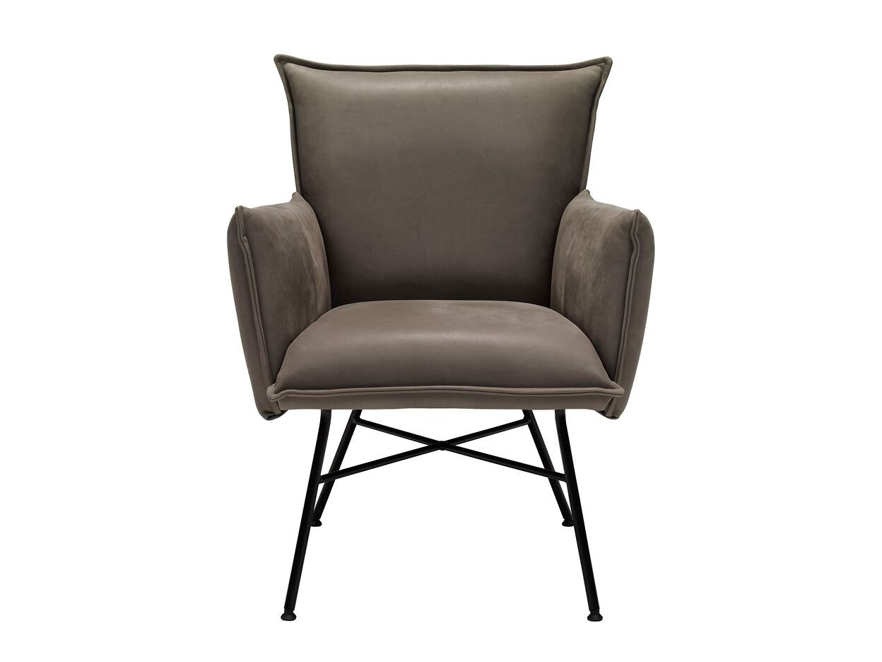 Кожаное кресло с подлокотниками Jess Санне ARCH-00059221