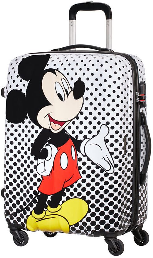 19C-15019 Чемодан 19C*019 Spinner 55 American Tourister LEGENDS DISNEY Polka Dots  - Вид №6
