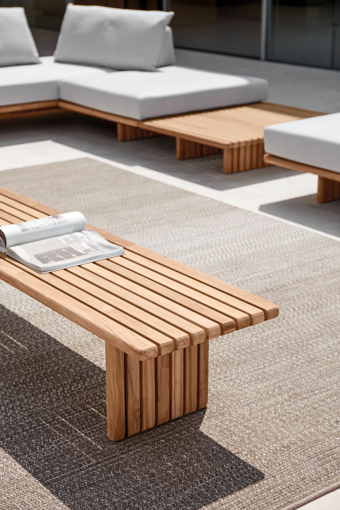 Прямоугольный стол из тикового дерева Gloster Deck ARCH-00116105 - Вид №2