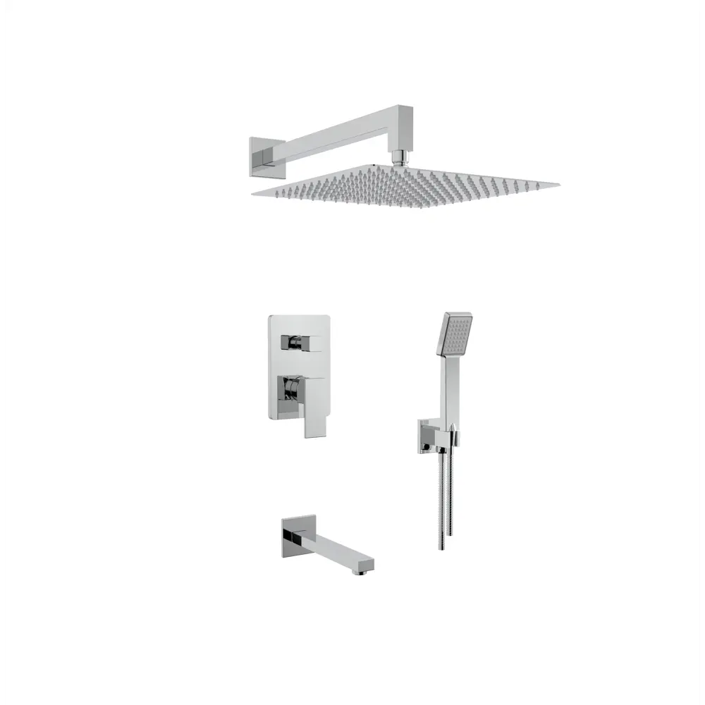 89349210 Душевая система Iddis Folk FOLSB03i68 скрытого монтажа цвет хром STLM-1001142 