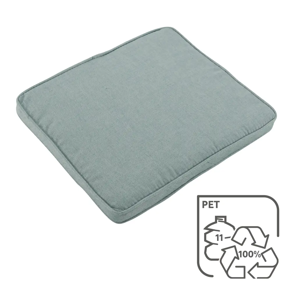 Подушка для садовой мебели Naterial Reseat 44x39 см полиэстер зелёный 82565874 STLM-2171442 Товар без серии - Вид №2