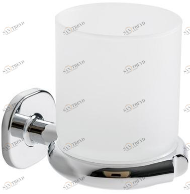 INDA® Настенный держатель для зубных щеток из матового стекла Ellepi A44100