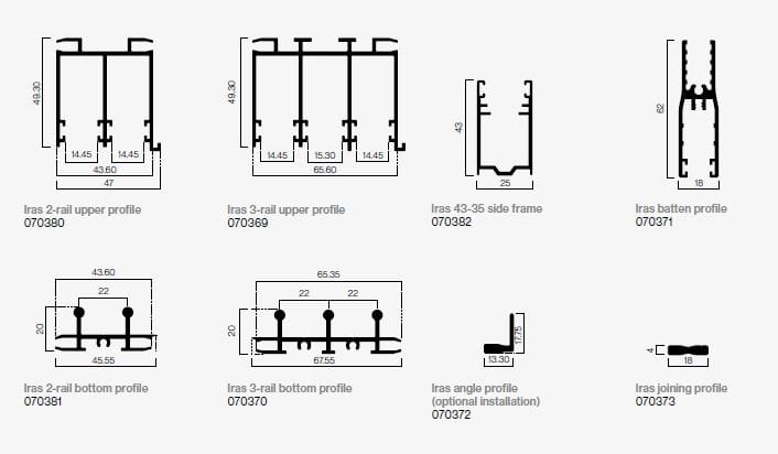 Раздвижные стеклянные окна Saxun IRAS ARCH-00118998 - Вид №4