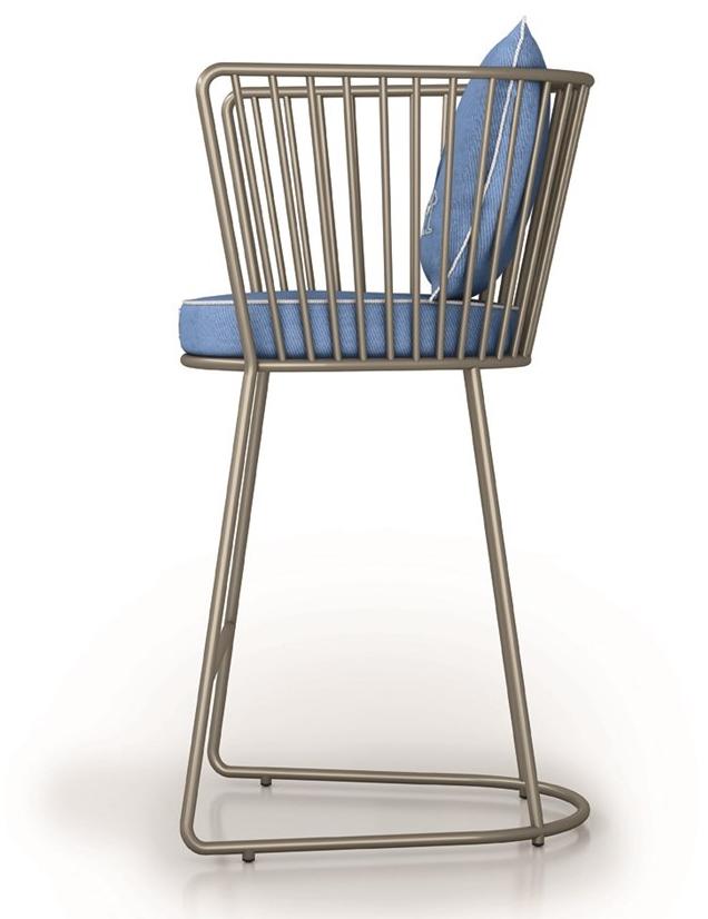 Samuele Mazza Outdoor Высокий табурет Yucca sun-id-1472310 - Вид №3