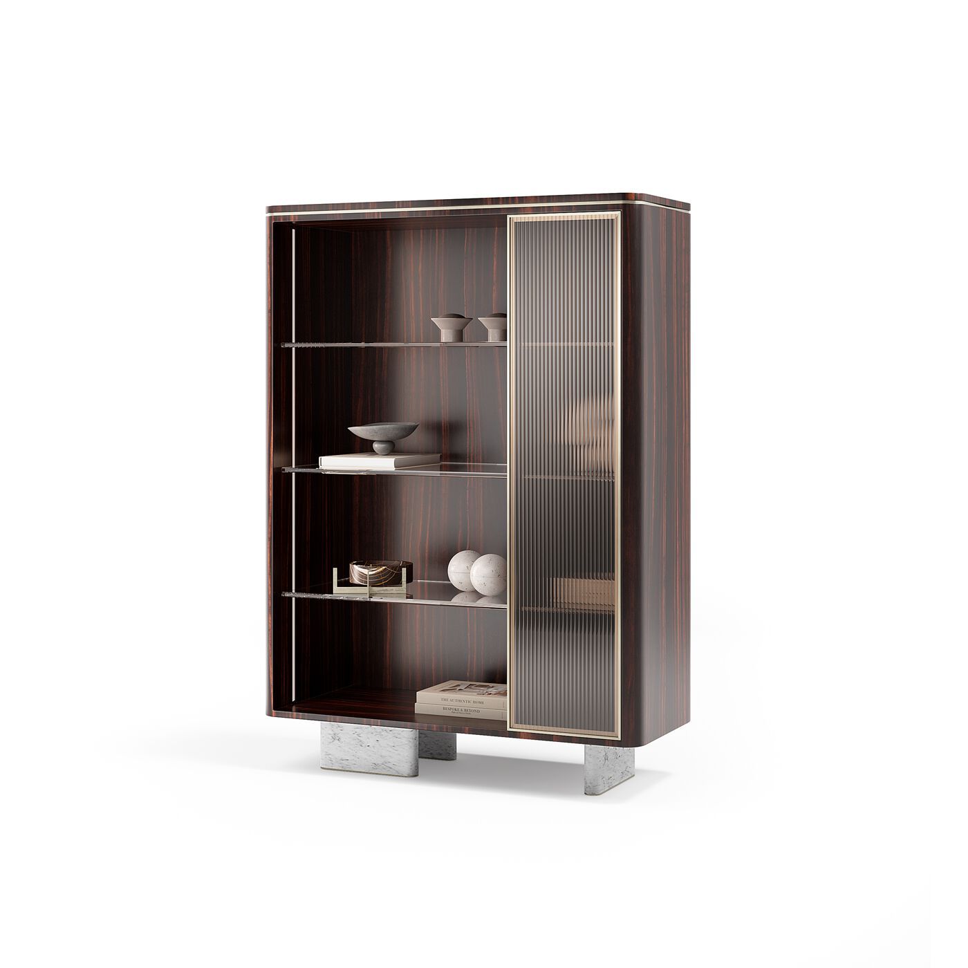 Деревянный и стеклянный шкаф с распашными дверцами Capital Collection Aurelia ARCH-00073283 - Вид №9