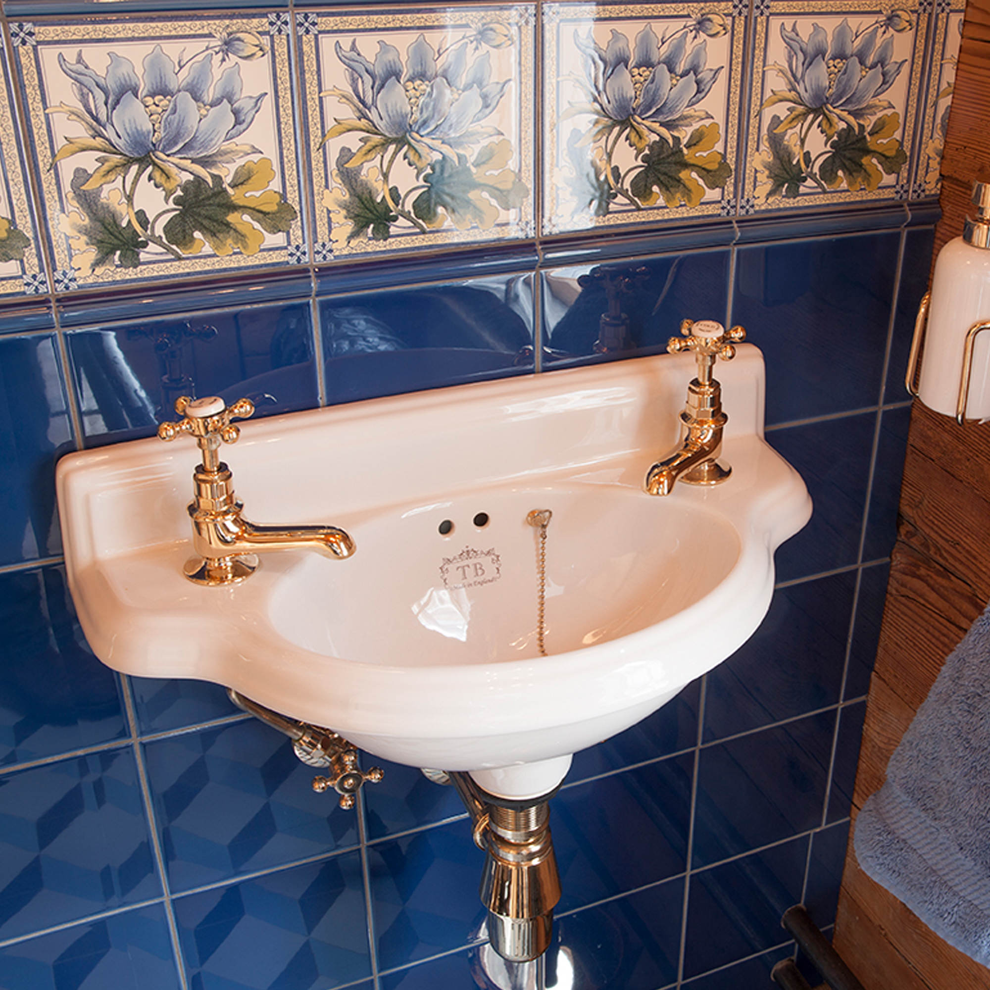 Traditional bathrooms Заливные клапаны для раковины LONDON Tb150.614.bn - Вид №2