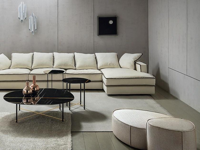 Casamilano Мягкий пуф со съемным чехлом из ткани в современном стиле sun-id-1504444 - Вид №3