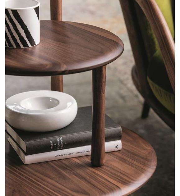 Porada Круглый деревянный журнальный столик Iron sun-id-1365130 - Вид №1