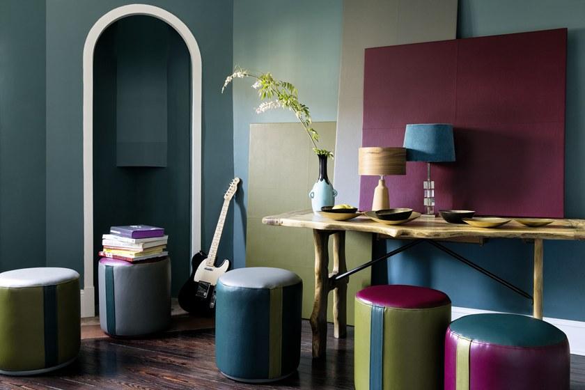 Élitis Однотонная огнестойкая обивочная ткань sun-id-1363339 - Вид №1