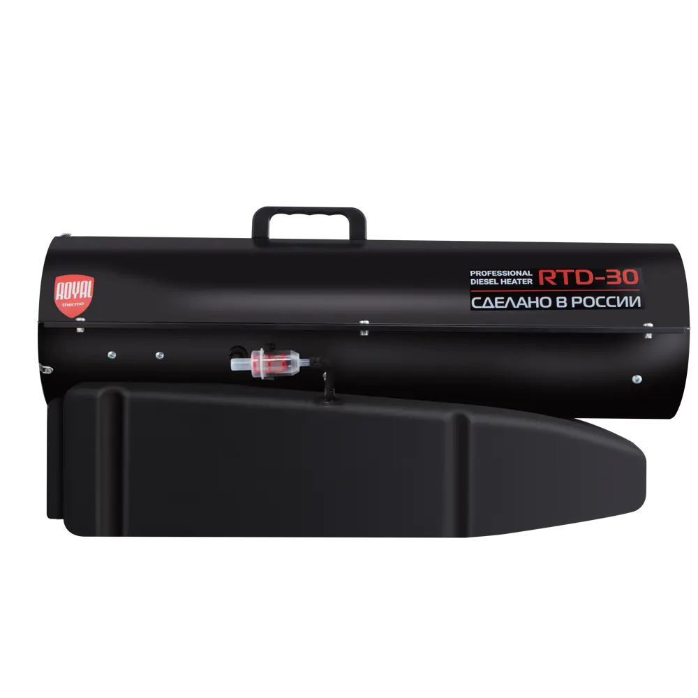 Royal Thermo RTD-30: Дизельная тепловая пушка 30 кВт для промышленного обогрева 88944786 STLM-0942203 - Вид №2