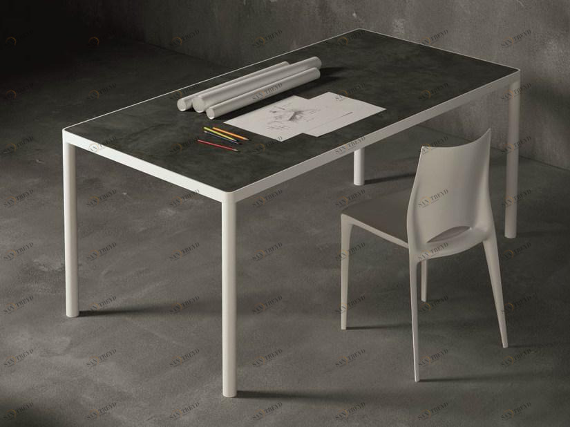 Dall'Agnese Прямоугольный металлический стол Max sun-id-1374831