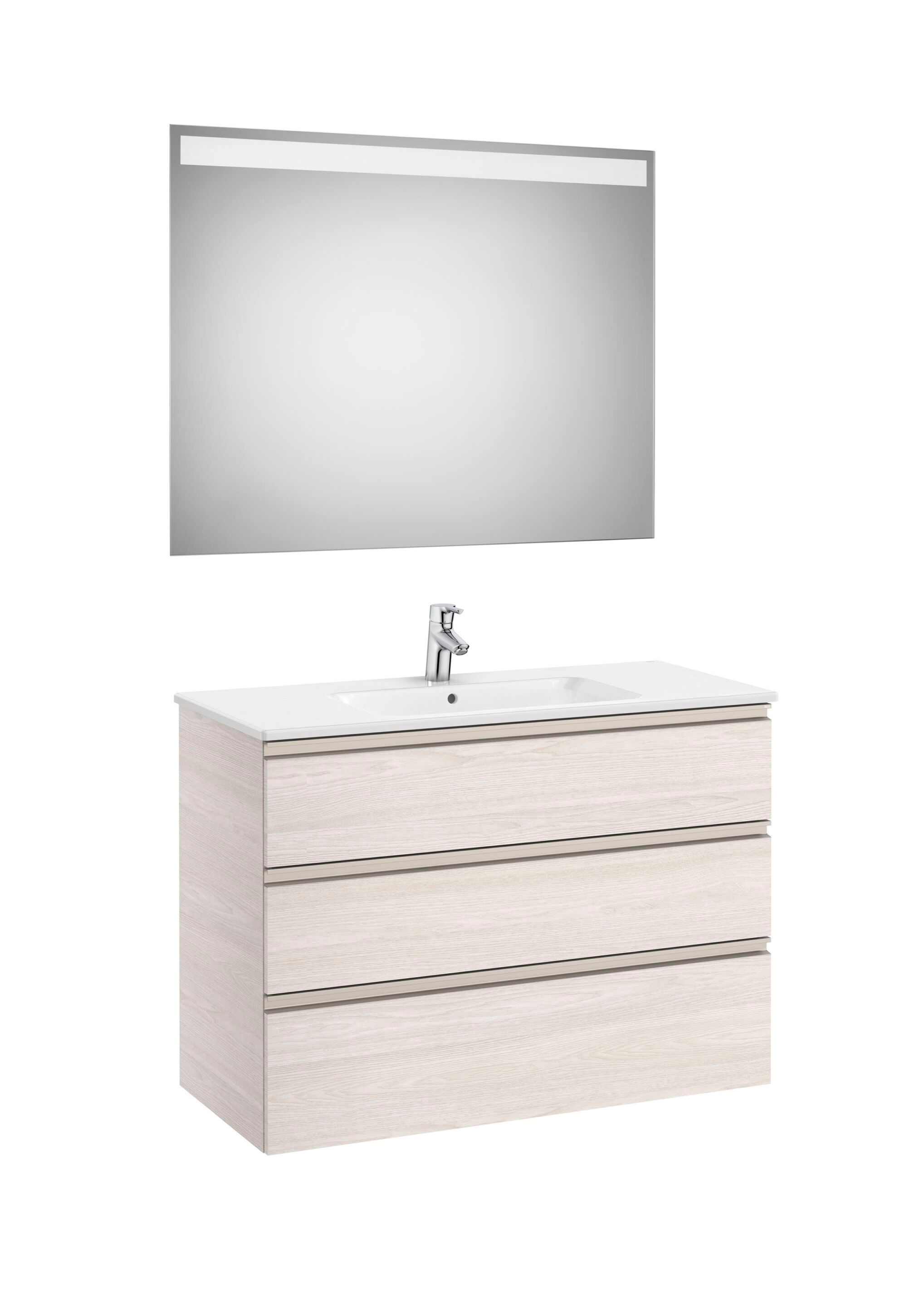 Деревянный умывальник с зеркалом и встроенной раковиной Roca UNIK A8515 / A8518 ARCH-00035896 - Вид №90